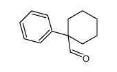 1-phenylcyclohexane-1-carbaldehyde Structure
