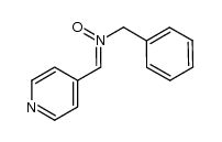 (Z)-1-phenyl-N-(pyridin-4-ylmethylene)methanamine oxide结构式