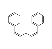 1,5-二苯基-1,4-戊二烯结构式