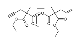 tetraethyl dodec-1-en-6,11-diyne-3,3,8,8-tetracarboxylate结构式