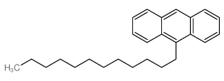 Anthracene, 9-dodecyl- Structure