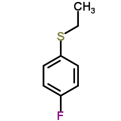 Ethyl 4-fluorophenyl sulfide Structure