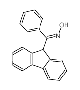 N-(9H-fluoren-9-yl-phenyl-methylidene)hydroxylamine结构式