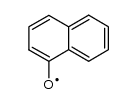 1-naphthoxyl radical结构式