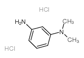N,N-二甲基间苯二胺二盐酸盐结构式