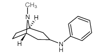内-N-苯基-3-氨基托烷结构式