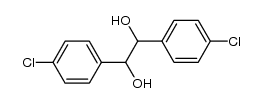 dl-1,2-bis(p-chlorophenyl)ethane-1,2-diol Structure