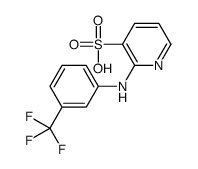 2-[[3-(三氟乙基)苯基]氨基]吡啶-3-磺酸结构式