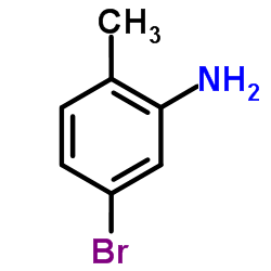 5-溴-2-甲基苯胺结构式
