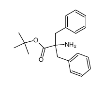 D,L-2-Benzylphenylalanin-tert.-butylester结构式
