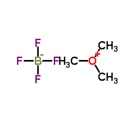Trimethyloxonium tetrafluoroborate Structure