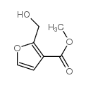 2-羟甲基-呋喃-3-甲酸甲酯结构式