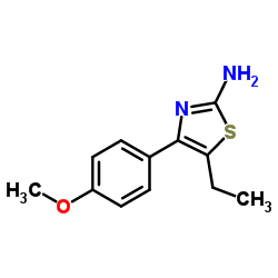 5-Ethyl-4-(4-methoxyphenyl)-1,3-thiazol-2-amine picture
