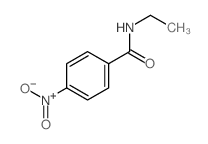 N-ethyl-4-nitro-benzamide结构式