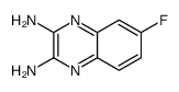 2,3-Quinoxalinediamine,6-fluoro-(9CI)结构式
