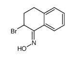 N-(2-bromo-3,4-dihydro-2H-naphthalen-1-ylidene)hydroxylamine structure