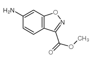 1,2-Benzisoxazole-3-carboxylicacid,6-amino-,methylester(9CI)结构式