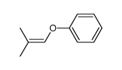 (2-methyl-1-propenyl) phenyl ether Structure
