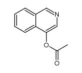4-acetoxyisoquinoline Structure