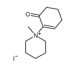 iodure de methyl piperidinio-2 cyclohexene-2 one结构式