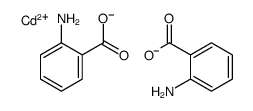 2-aminobenzoate,cadmium(2+) Structure