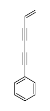 hex-5-en-1,3-diynylbenzene Structure