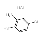 2-氨基-4-氯苯硫酚结构式