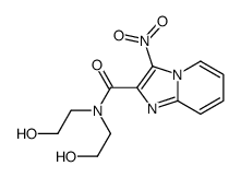 N,N-bis(2-hydroxyethyl)-3-nitroimidazo[1,2-a]pyridine-2-carboxamide Structure