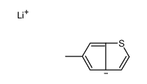 lithium,5-methyl-2H-cyclopenta[b]thiophen-2-ide结构式