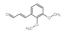 2,3-Dimethoxycinnamaldehyde Structure