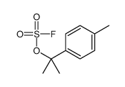 1-(2-fluorosulfonyloxypropan-2-yl)-4-methylbenzene结构式