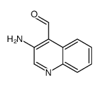 3-aminoquinoline-4-carbaldehyde Structure