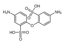 5-amino-2-(4-amino-2-sulfophenoxy)benzenesulfonic acid Structure