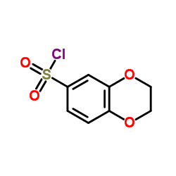 2,3-Dihydro-1,4-benzodioxine-6-sulfonyl chloride Structure