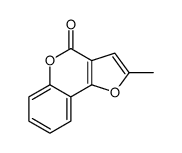 2-methylfuro[3,2-c]chromen-4-one结构式