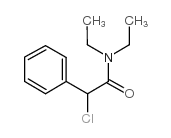 2-氯-N,N-二乙基-2-苯乙酰胺结构式