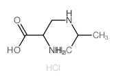 2-amino-3-(propan-2-ylamino)propanoic acid Structure