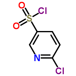 2-氯吡啶-5-磺酰氯结构式