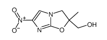 (2-甲基-6-硝基-2,3-二氢咪唑并[2,1-b]噁唑-2-基)-甲醇结构式