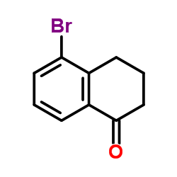 5-溴-1-四氢萘酮结构式