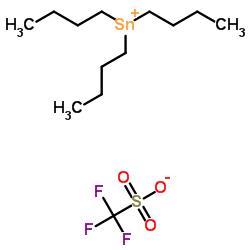 三氟甲磺酸三丁基锡基酯结构式