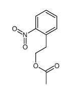 ar-nitrophenethyl acetate Structure