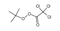 tert-butyl trichloroperacetate结构式