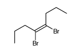 4,5-dibromooct-4-ene Structure