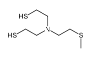 2-[2-methylsulfanylethyl(2-sulfanylethyl)amino]ethanethiol结构式