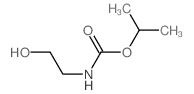 propan-2-yl N-(2-hydroxyethyl)carbamate Structure