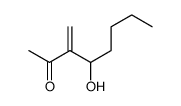 4-hydroxy-3-methylideneoctan-2-one结构式