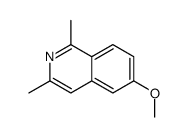 6-methoxy-1,3-dimethylisoquinoline结构式