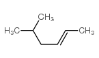 2-Hexene, 5-methyl-,(2E)-结构式