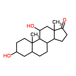 11β-羟基本胆烷醇酮结构式